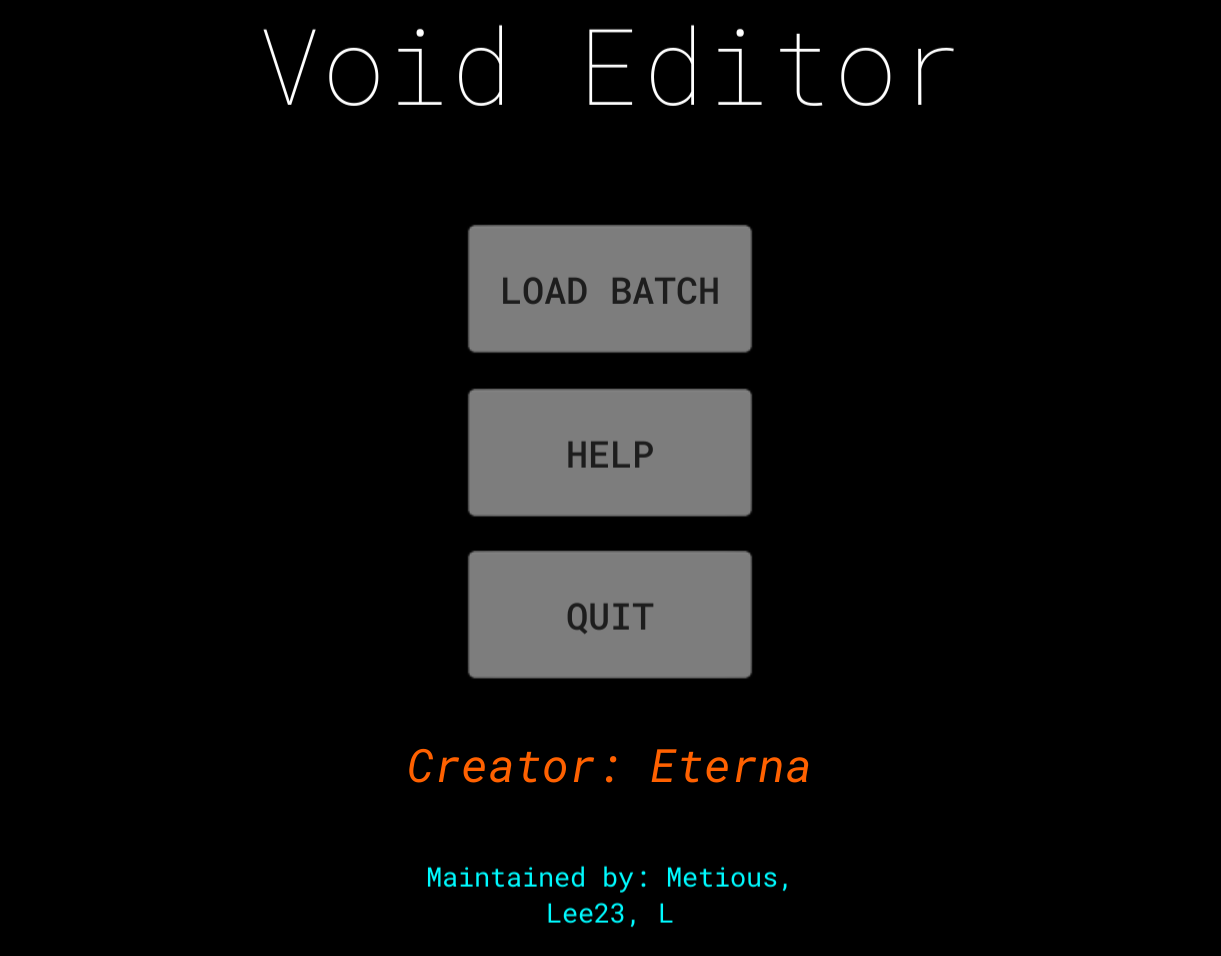 Void Editor